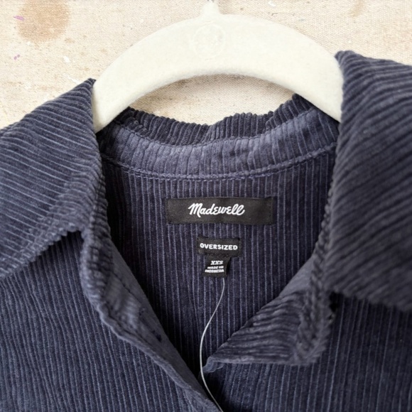Madewell Variegated Corduroy Button-Up Shirt - Picture 5 of 6